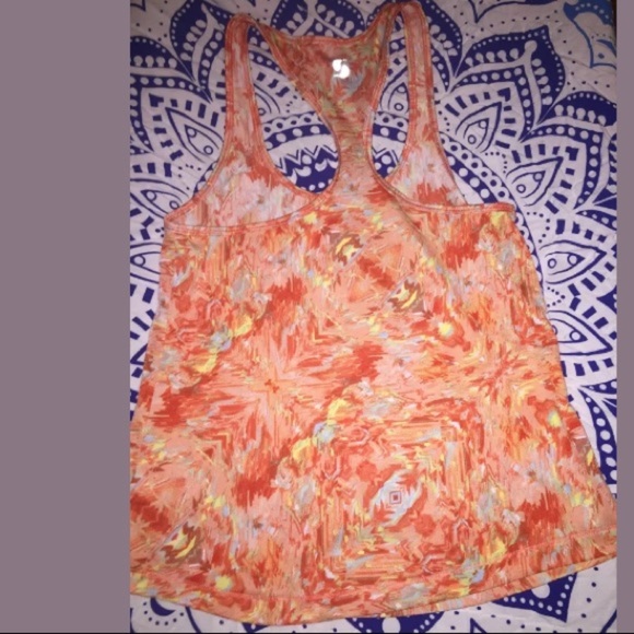 Women's Soffe Orange Tank Top Size XS - Picture 3 of 4